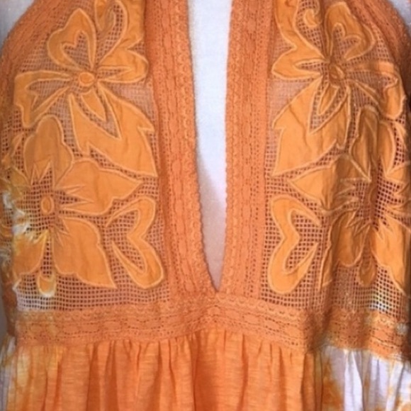 FREE PEOPLE BALI PALM BEACH MAXI DRESS - Picture 6 of 12